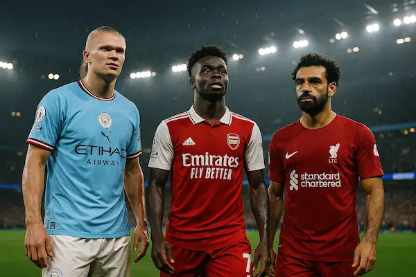 Premier League fixtures and standings overview with matchdays and league positions